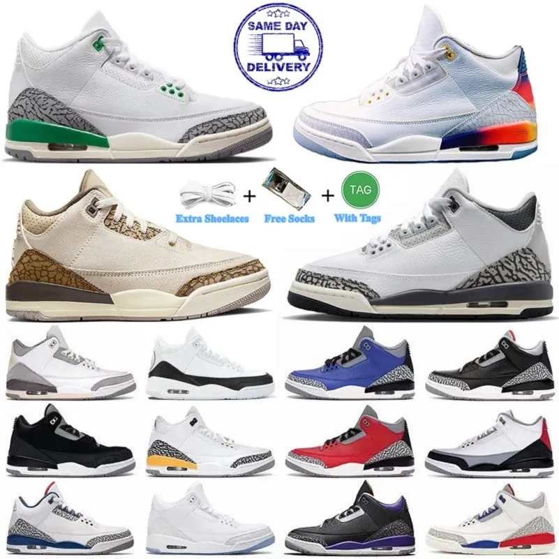 Maghi Scarpe da basket maschile nascondi N Sneak Palomino Bianco cemento reinventato Fuoco rosso Luck Green Black Cat Men Domenne Sneaker Sports Sports