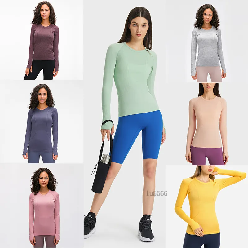 Dames Met Lange Mouwen Yoga Top Lange Mouwen Dames Solide Kleur Ademende  Oefening Fitness T Shirt Dames Buiten Slanke Fit 2023 Bestseller Van 10,84  €