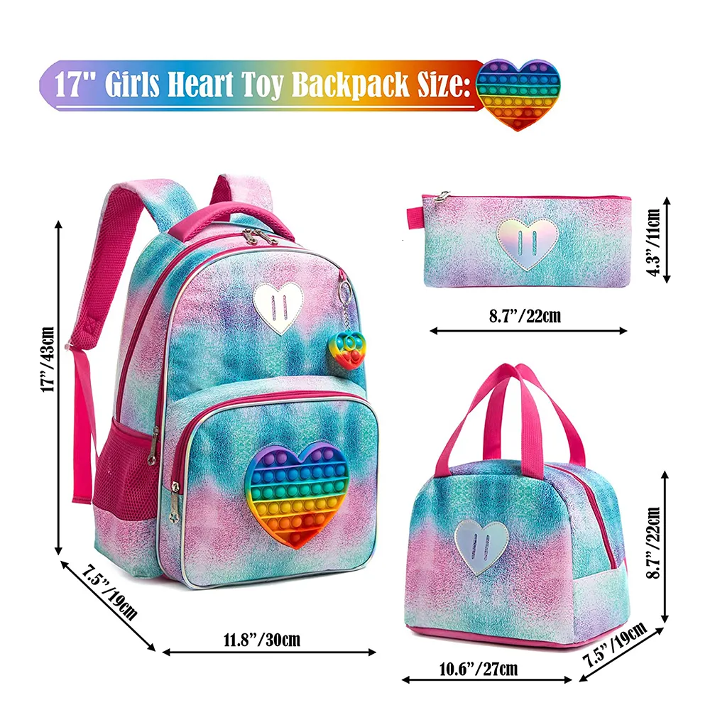 Justice book clearance bags