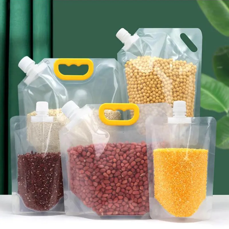 Thickened Insect Proof Food Storage Set In With Grains, Cereals, And More  Portable And Moisture Resistant Container Nozzles 230817 From Kuo10, $10.37