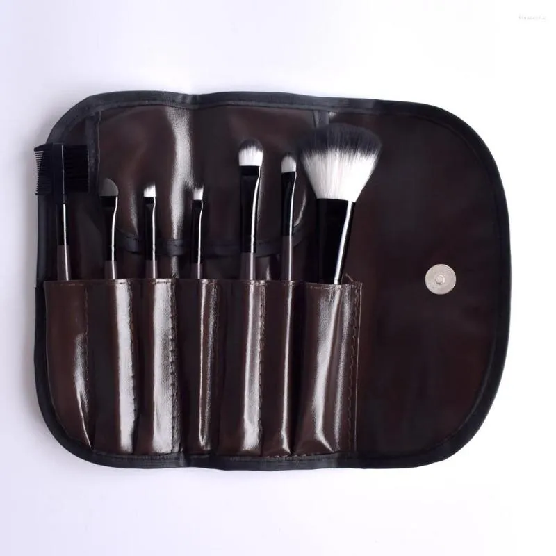 메이크업 브러시 Lamuseland 7pcs/set Professional Set Foundation Blush Cosmetic Tool #1507