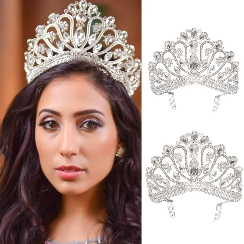 Miss Universe Mauritius Crown Classic Wedding & Birthday Headwear