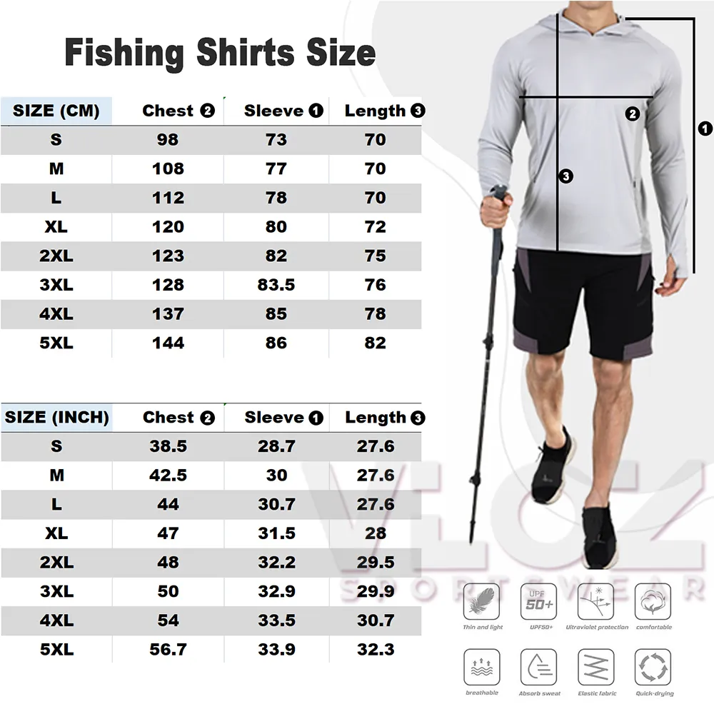 Outdoor Shirts Pelagic Mens Fishing Hoodie Shirts UPF 50 Sun Protection  Long Sleeve Breathable Fishing Clothing With Mask UV Neck Gaiter Tops  230816 From 18,51 €