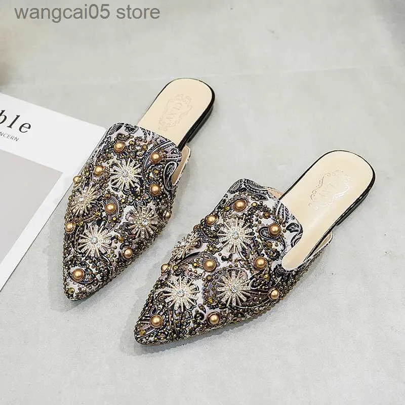 Pointed slipper sale shoes