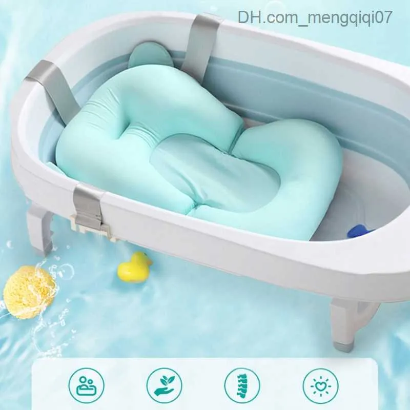 Bathing Tubs Seats Newborn baby bathtub seat baby bathtub safety support baby shower baby bathtub ring net Z230817