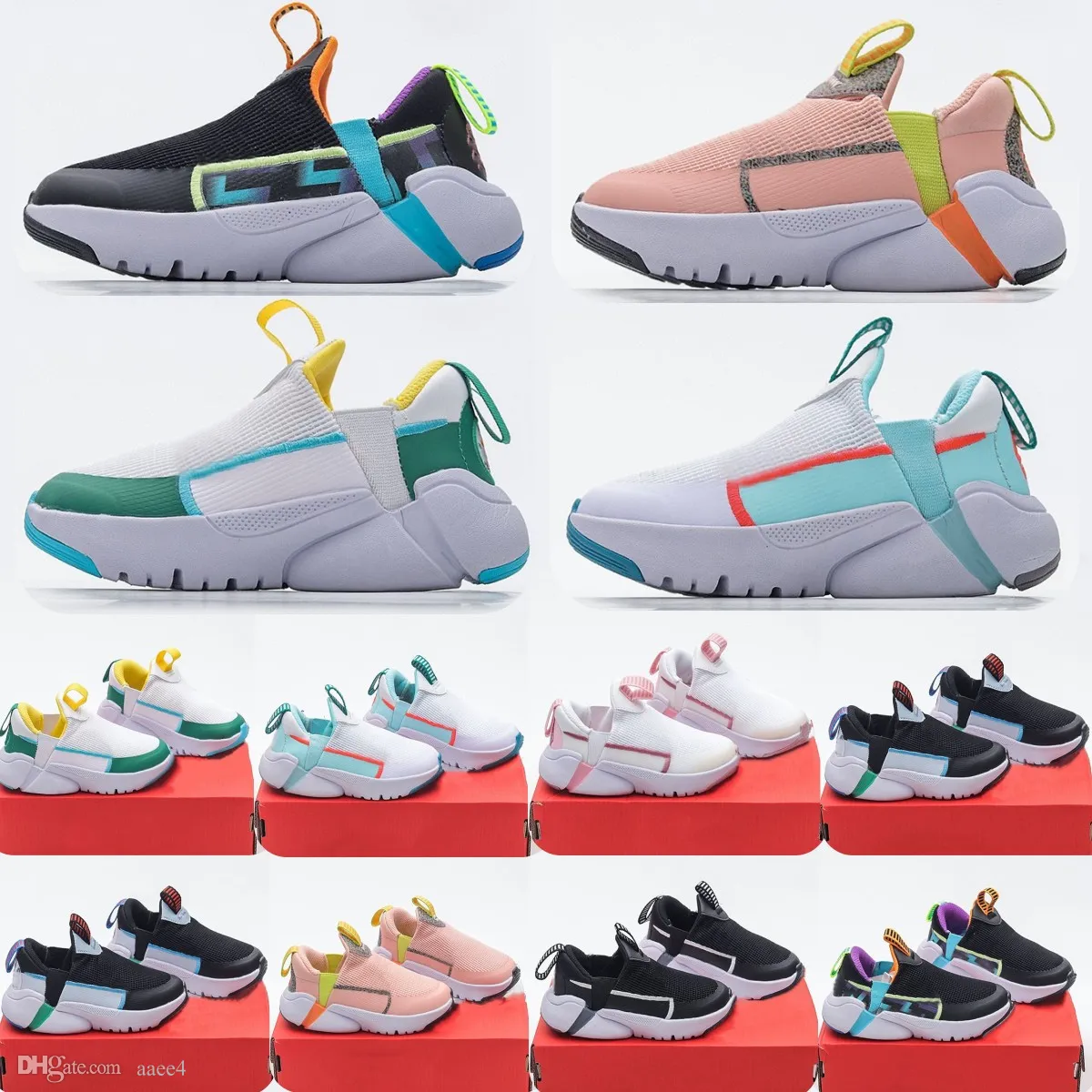 Flex Plus Toddler Sneakers Çocuk Tasarımcıları Koşu Ayakkabı Kızlar Erkek Sneaker Kız Eğitmenleri Bebek Çocuk Çocuk Çocuk Açık Spor Ayakkabısı