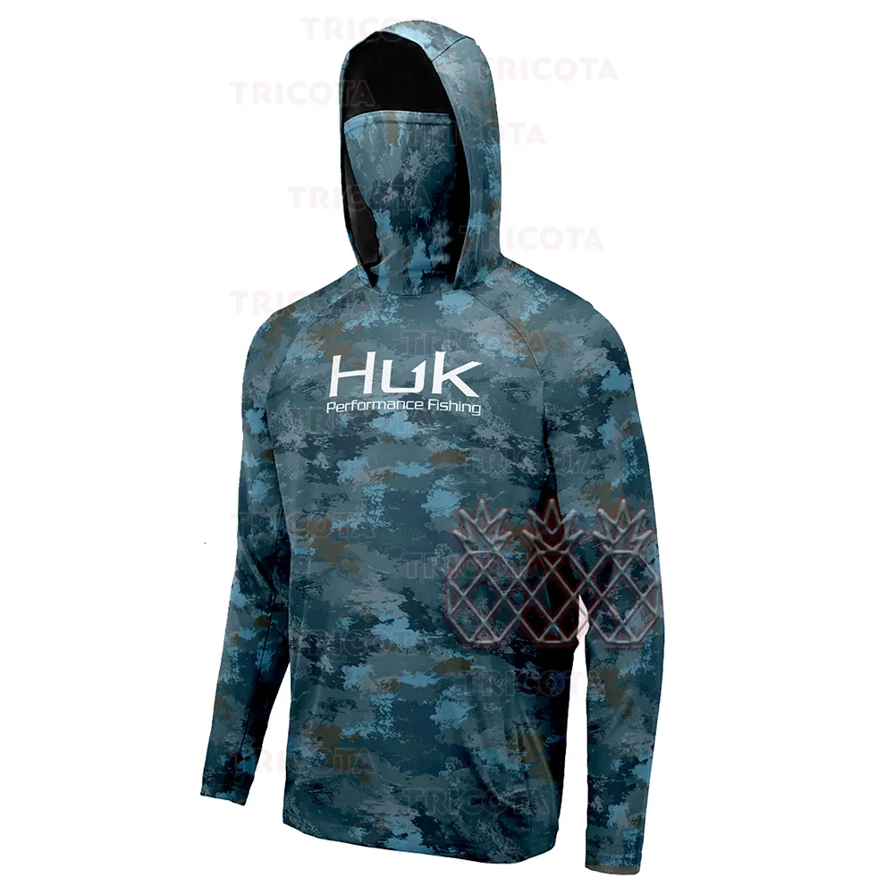 Outdoor Shirts Pelagic Mens Fishing Hoodie Shirts UPF 50 Sun