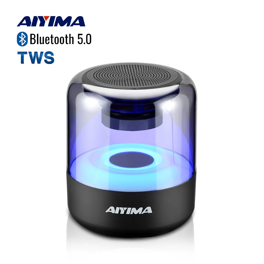 Microfoni Aiyima portatile bluetooth s er tws wireless usb aux tf music player audio altavoces system audio fai -da -te home theater 230816