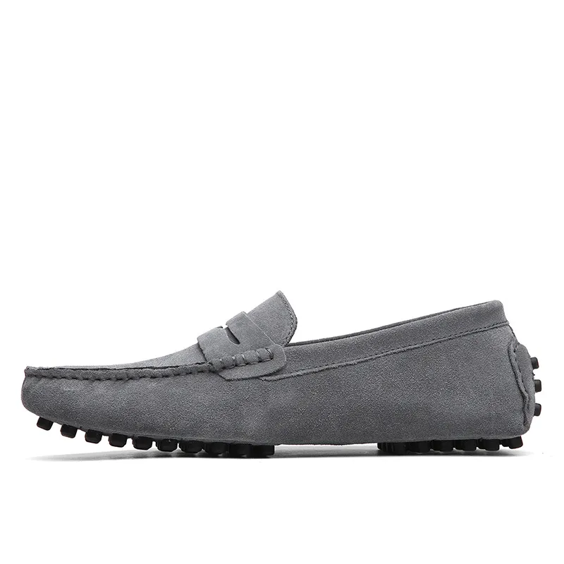 Mode Hommes Casual Chaussures En Cuir Semelle Souple Couvre chaussures Noir Rouge Orange Bleu Marron Homme Confortable Baskets En Plein Air Grande