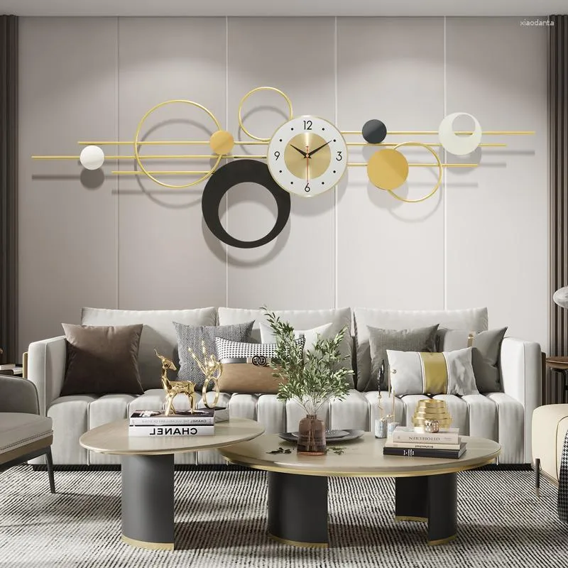 벽시계 조용한 전자 대형 시계 장식 특이한 부엌 현대 디자인 Horloge Murale Home Exsuryse