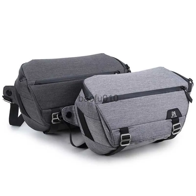 Аксессуары для пакета с камерой организатор DSLR Case Sling Crossbody SLR Сумка для камеры для Canon Cover Nikon рюкзак Panasonic Olympus Photo Smidbags HKD230817