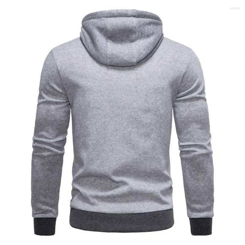 Men's oblique store zipper hoodie