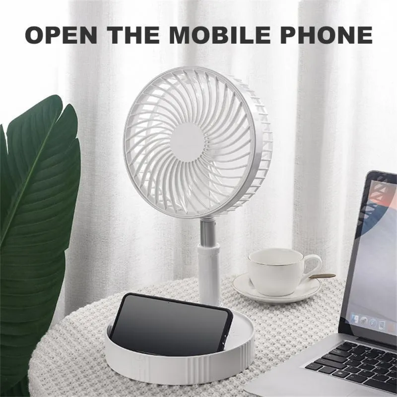 Andere huizentuin Air Duct Telescopic Fans Eventail Small voor Home Portable Fan Foldable Air Cooler Mini Desk Fan USB -koelsysteem Portable 230817