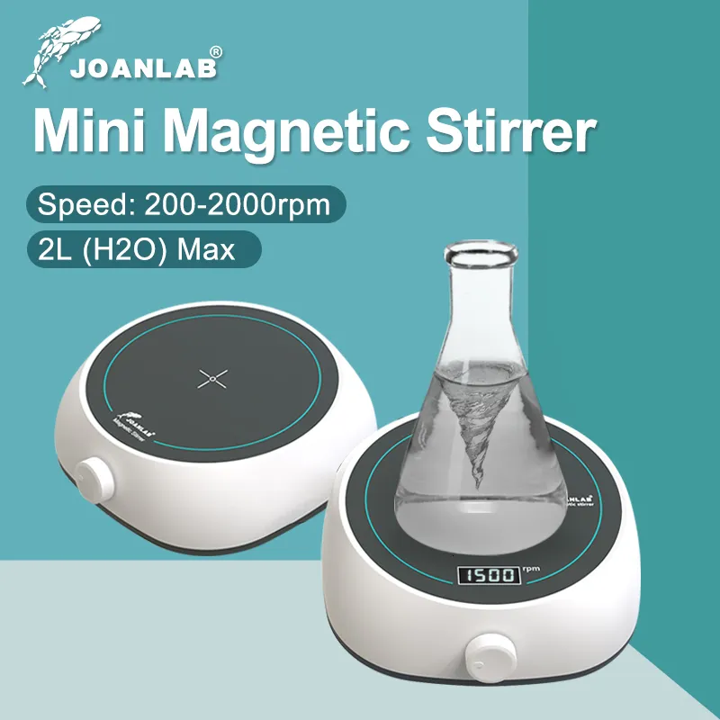 Other Electronic Components JOANLAB Mini Magnetic Stirrer Laboratory Liquid Mixer With Stir Bar 230816