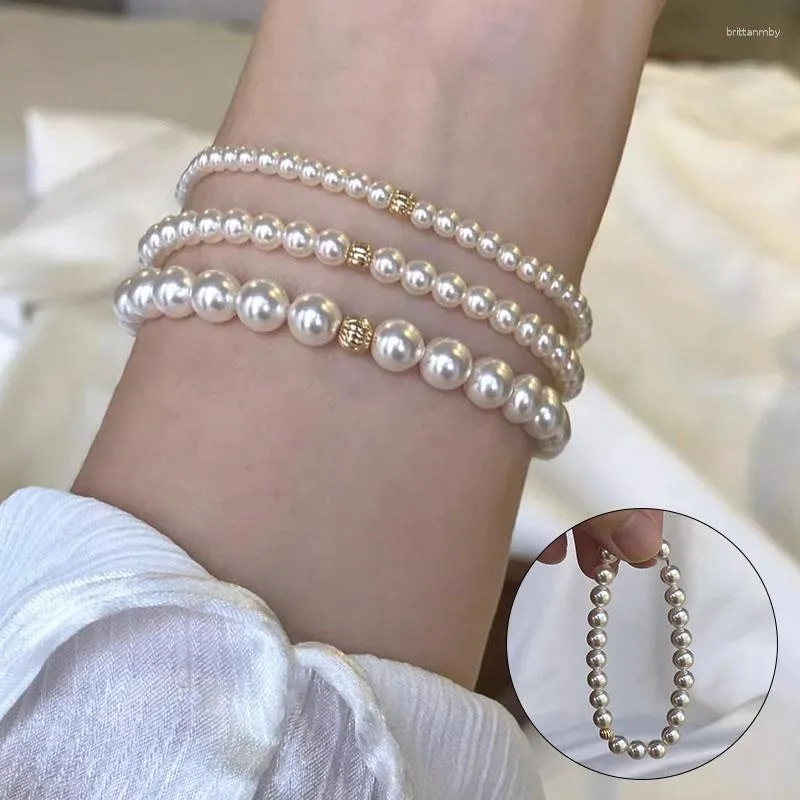 Natural Fresh Water Baroque Pearl Bracelet For Women Shell Flower Bracelets  & Bangle at Rs 500/piece | Pearl Bracelet in Jaipur | ID: 2853350082048