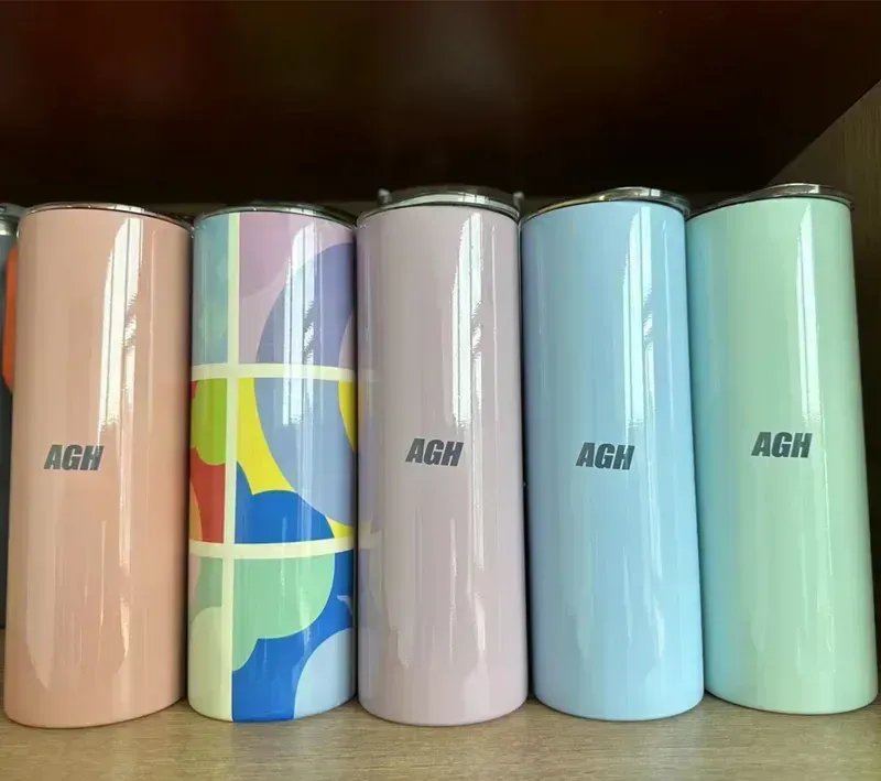 Wholesale 3oz Sublimation Stainless Steel Shot Glass Heat Transfer Blank Tumblers Double Insulated DIY Water Bottles Cups A12