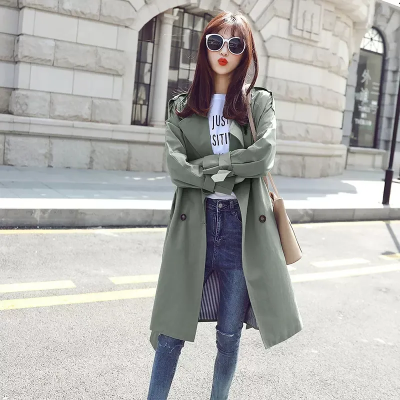 Just female sales trench coat