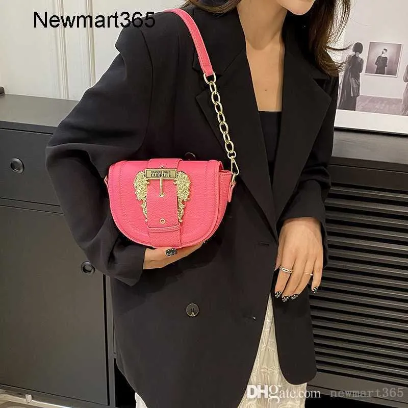 2023 Trendy Womens Round Shoulder Bag Simple Stylish