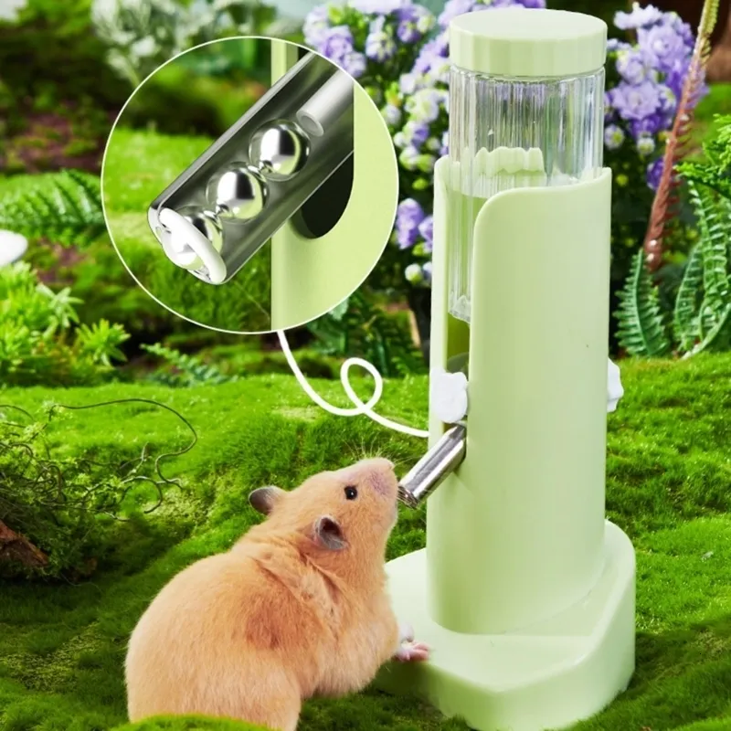 GKYZBB Hamster-Wasserflasche 120 Ml – Wandmontiert, Auslaufsicher, Für Nager & Kleintiere