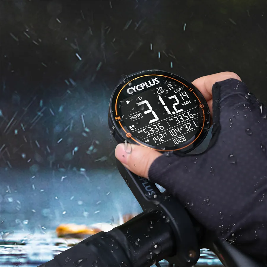 2024 UpgradedCYCPLUS M2 GPS Bike Computer Wireless ANT Cycling Computer Waterproof Bicycle Speedometer with Cadence Sensor Barometer Altimeter