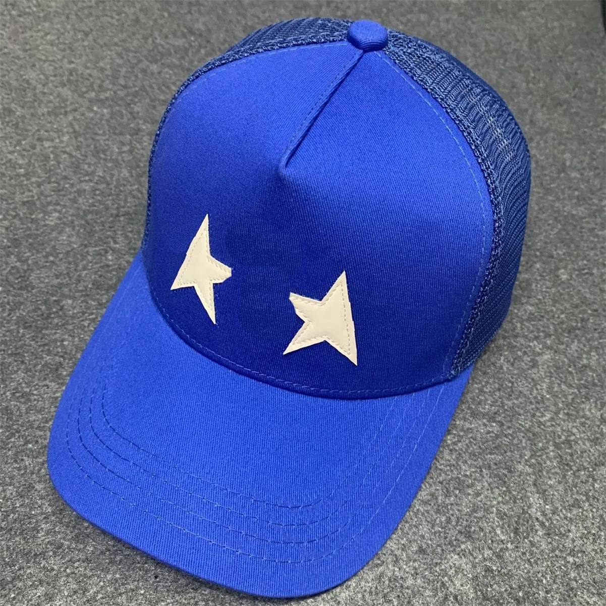 2023 Graffiti Printed Alphabet Mens Blue Baseball Cap For Men And Women  Designer Trucker Hat With Five Pointed Star Design For Outdoor Sports And  Summer Visor From Ninthsister, $12.07