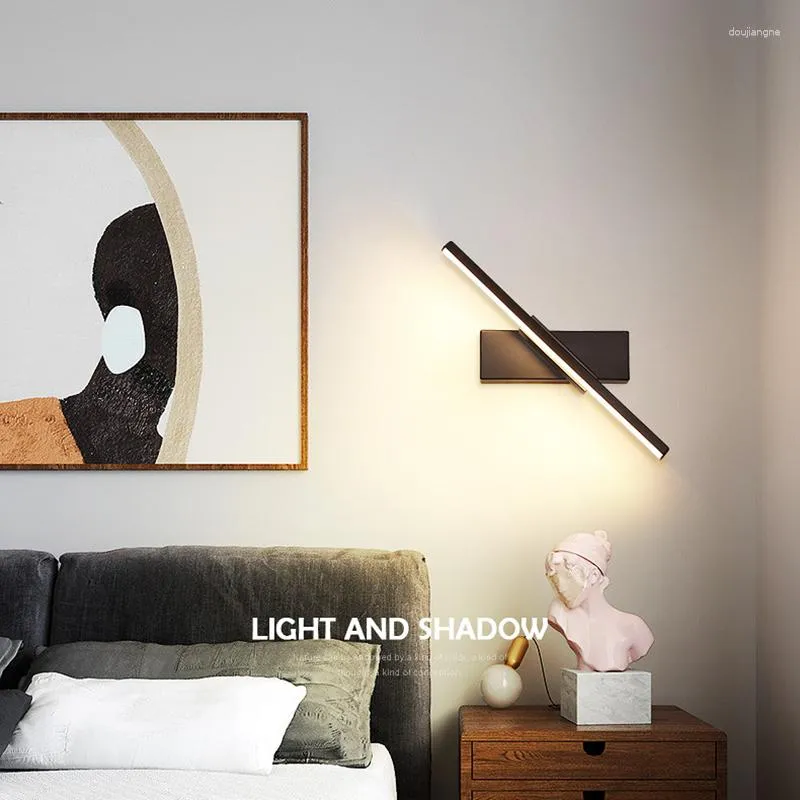 Wandlampe LED LED HILL MODERNE Persönlichkeit Schlafzimmer Nacht Badezimmer  Spiegel Vorne Verstellbare Rotationsleuchte Von 91,05 €