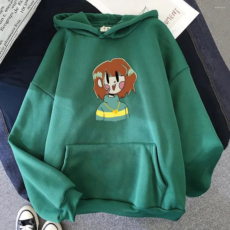 Мужские толстовка Hoodies Heartale Chara Winter осень толстовок 2023 г. одежда Женщины каваи/милые мультипликационные топы