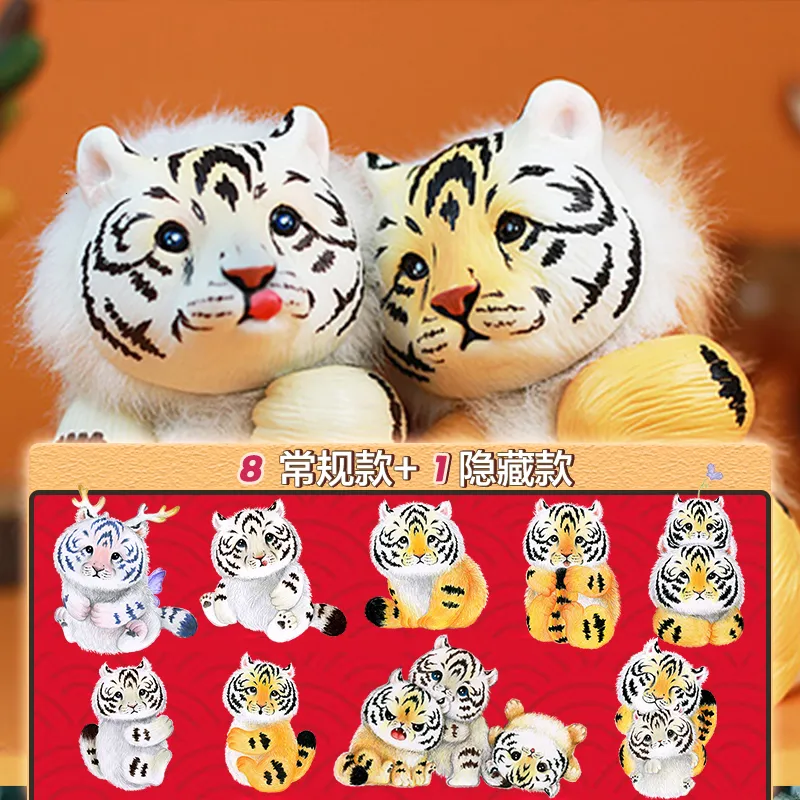 Blind Box Warm Tigerfuhu Linmen Series Box Toys Anime Figuur Cute Dolls Trendy Play Kawaii Desktop Decoration Girls Holiday Gifts 230816