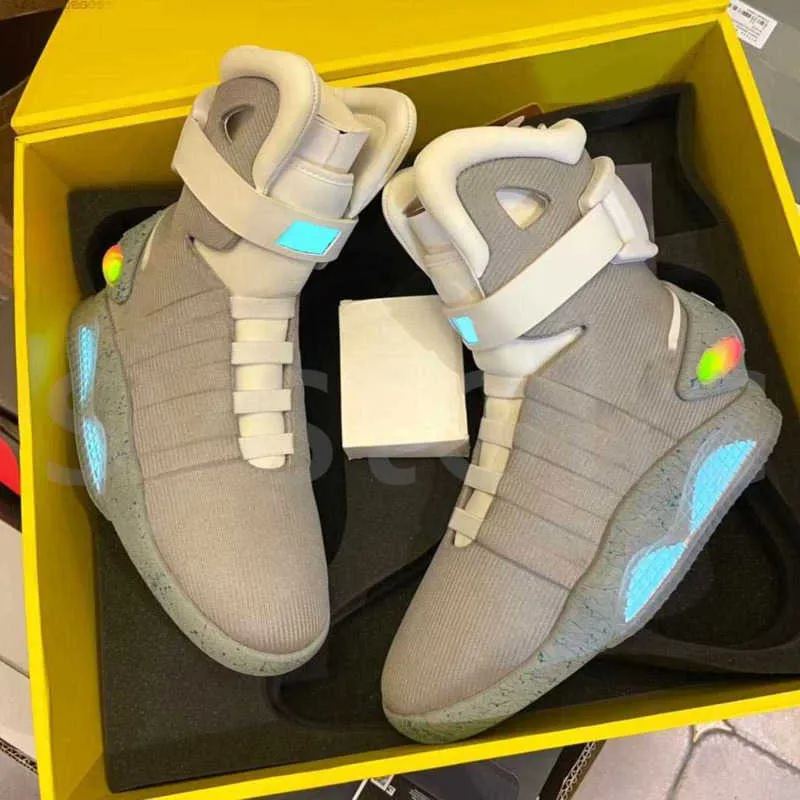 automatic laces air mag sneakers