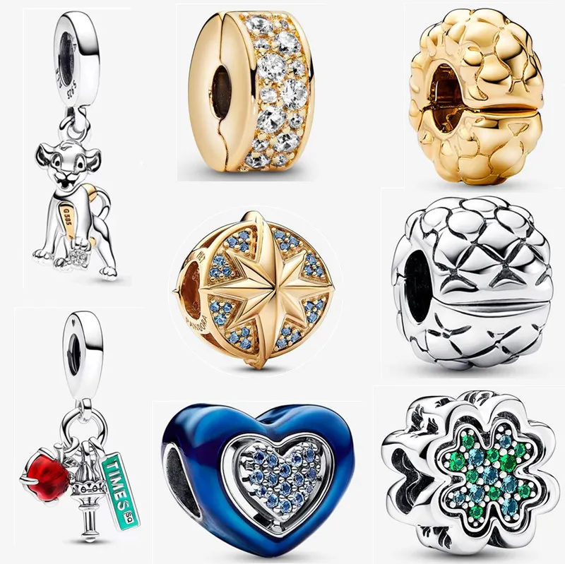 2023 الصيف الجديد Captain Insignia Charm Sterling Silver Pendant Beads DIY Fit Pandora Bracelets Netclaces for Women Designer Fashion Jewelry Gift with boxes
