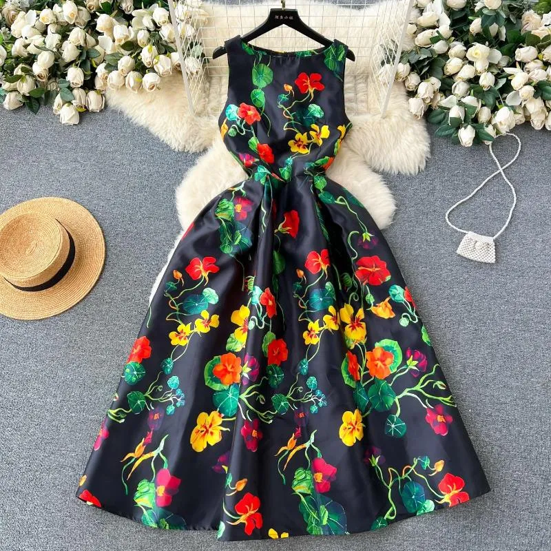 long sleeve floral long dresses Floral Printed Chiffon Long Sleeve Gown 2 / Sky Blue/Multi