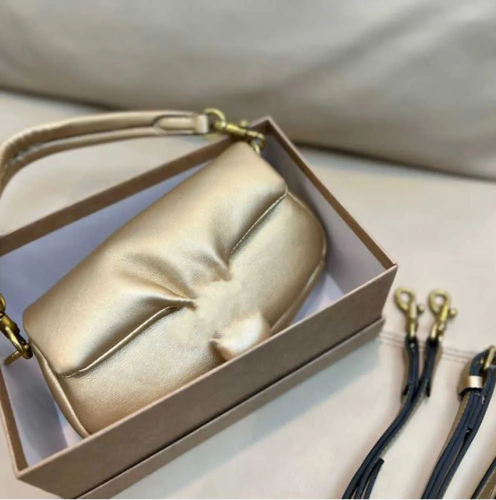 Poduszka Tabby designerskie torby torebki torebka Crossbody wygodne miękkie luksusowe moda oryginalna skórzana torba na ciało francuskie