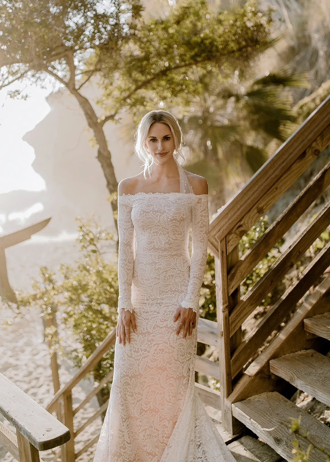 Save Big on Bulk Bateau Neckline Lace Wedding Dress Ivory Lace Mermaid  Wedding Dress Long Sleeve Boat Neck Bridal Gown With Court Train Best  Deals