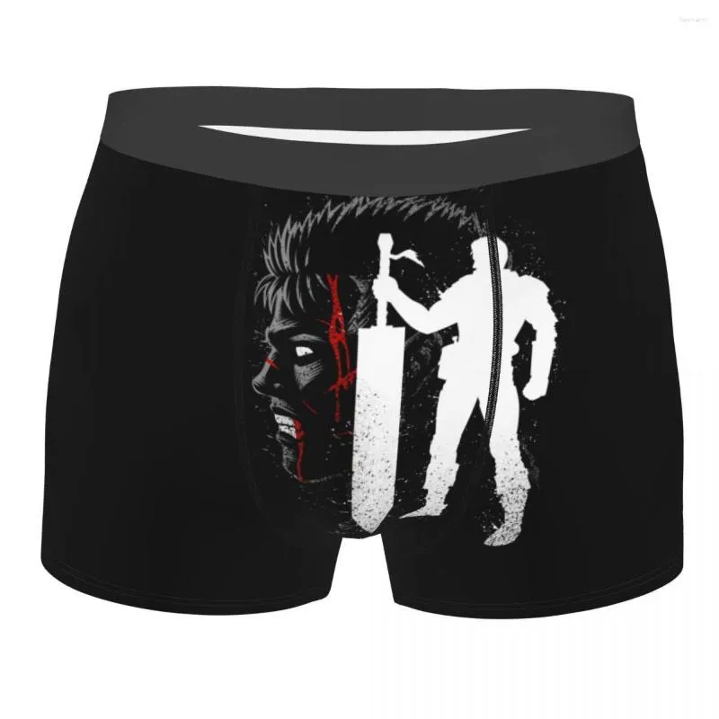 Onderbroek sexy mannelijke bloedige berserker ondergoed lef manga Swordsman Gatsu Zodd anime berserk bokser briefs zachte shorts slipje