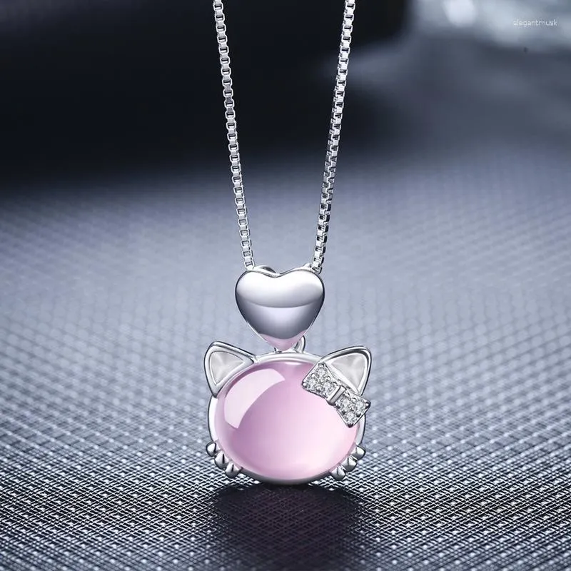 Pendant Necklaces South Korea's Kitty Necklace