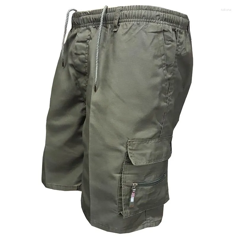 Shorts maschile 2000 Summer Cotton Cargo sciolte tasca per pantaloni corti all'aperto casual