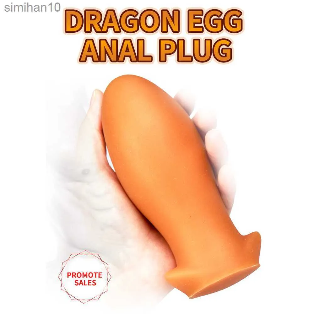 Anal Toys Large Dragon LLiquid Siliconen Anal plug Vestibule Staart Masturbator Zachte comfortabele anale en vaginale volwassenen Sekproducten HKD230816