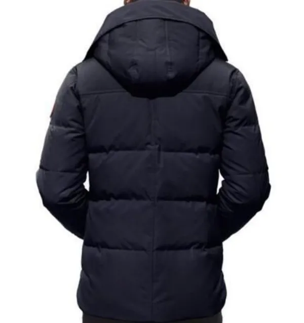 Doudoune Homme Hiver Fourrure Parka Homme Jassen Chaquetas vêtements  d'extérieur Fourrure de loup à capuche Homme Manteau Parkas Canada Puffer  Jackets