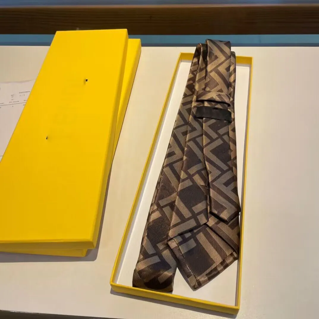 Designer herenbrief 100% banden zijden stropdas feest bruiloftsbedrijf geweven modeontwerp Hawaii nekbanden doos
