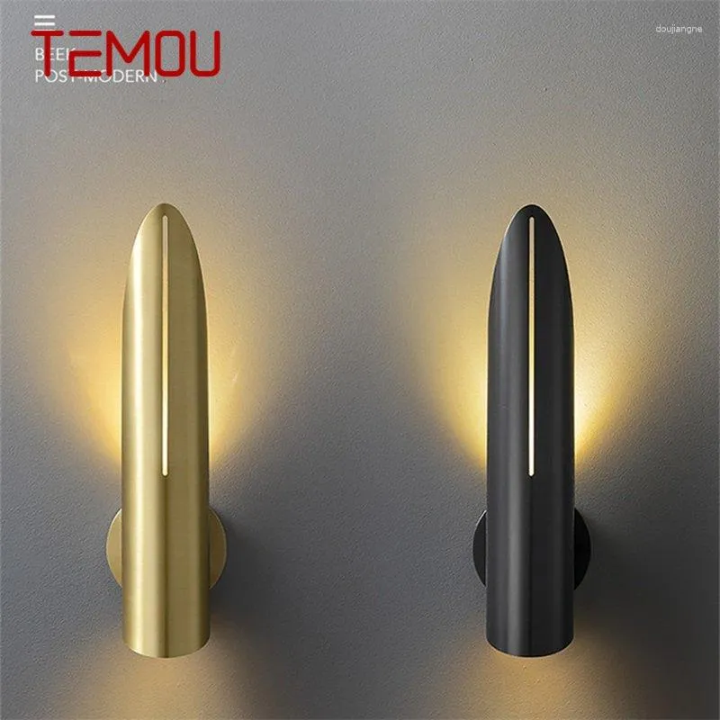 Wall Lamp TEMOU Nordic Creative Light Sconces LED Contemporary Fixtures Decorative For Home Living Room