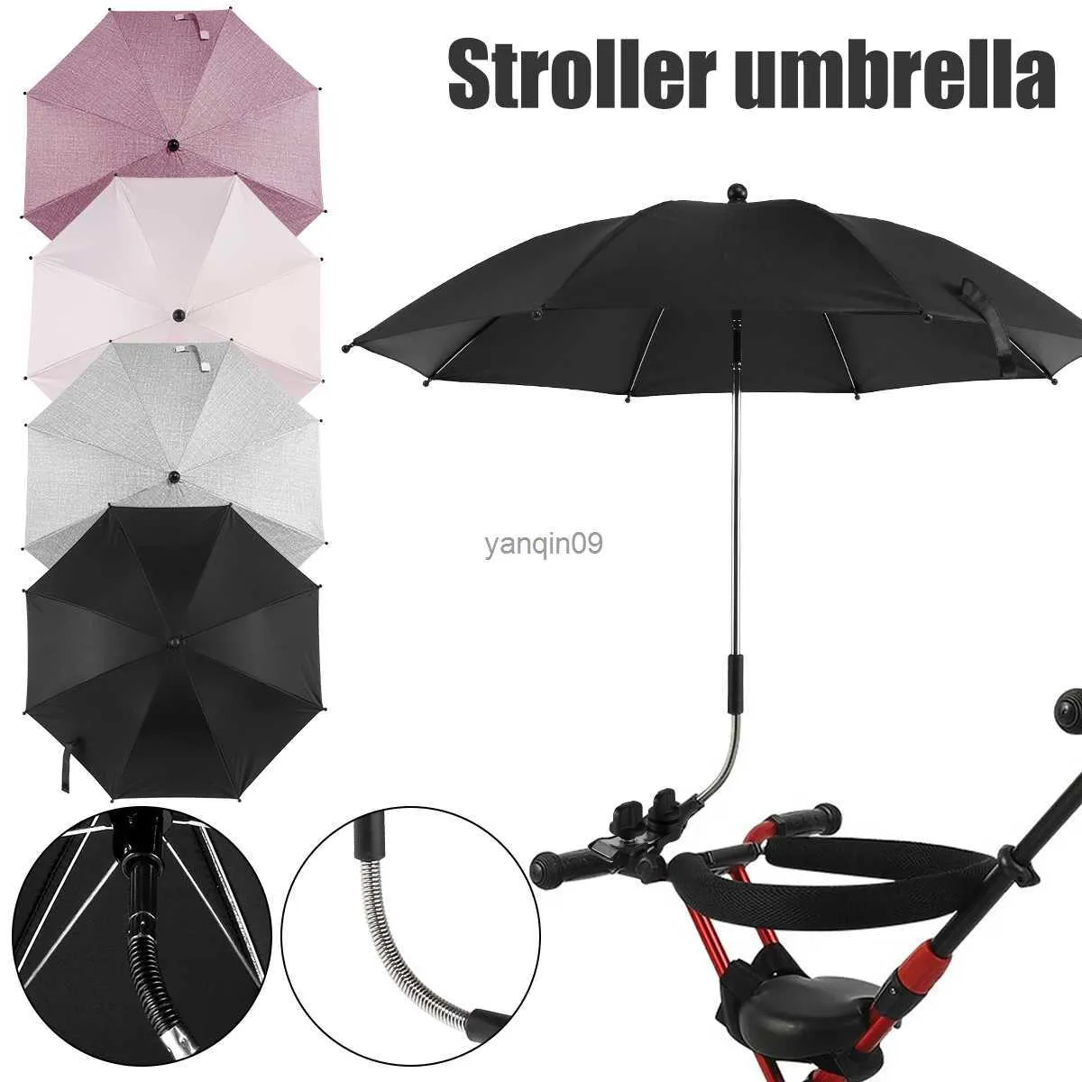 Universal cheap pushchair parasol