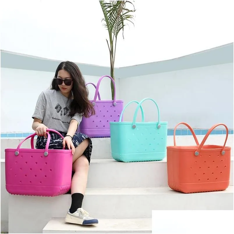 Party Favor Extra Large Beach Bags Women Fashion Capacity Tote Handbags Summer Vacation Drop Delivery Home Garden Festive Supplies Ev Otm4C