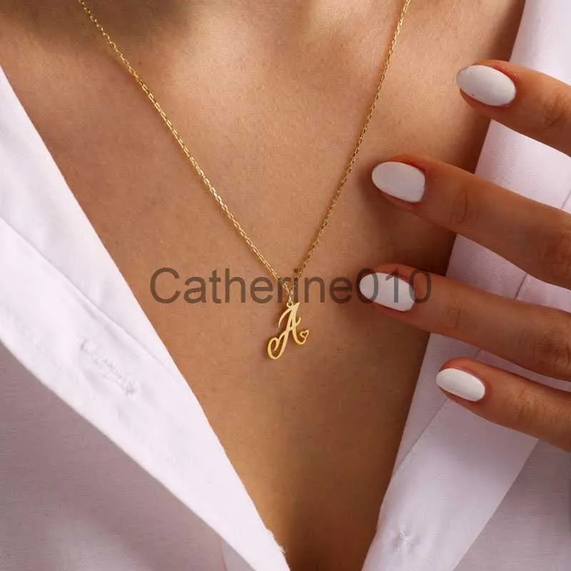 Colliers de pendentif Articles bon marché avec shippa-Z gratuit Colliers de pendentif pour femmes bijoux en acier inoxydable Collier Femme BFF Cadeaux J230817