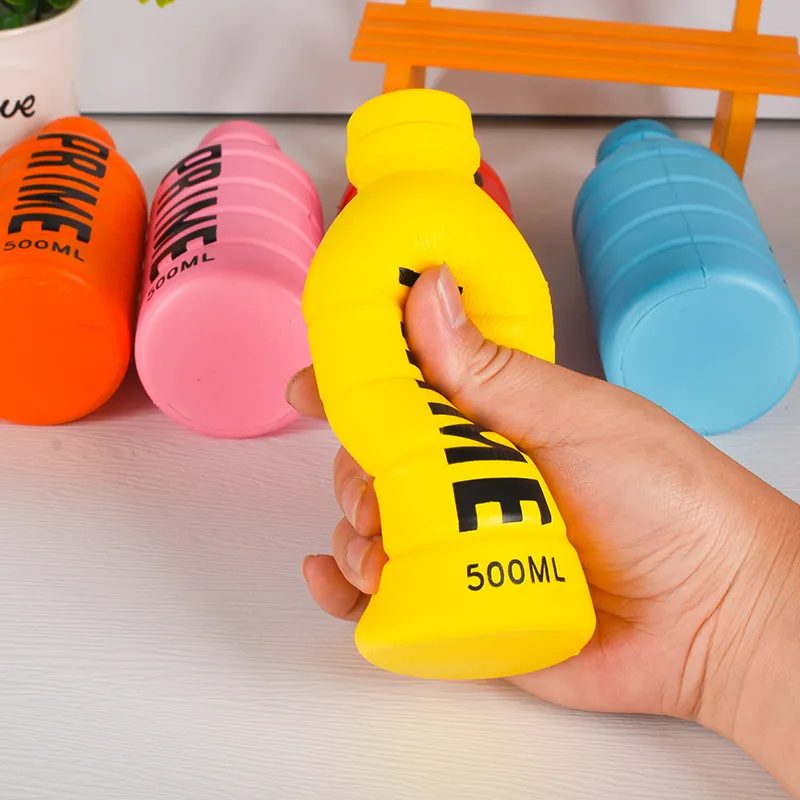 Decompression Mineral Water Bottle Prime Drink Pinch Music Decompression Slow Rebound Squeeze Release Toy