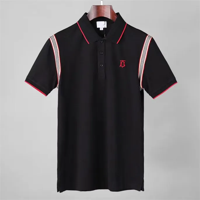 #3 صيف مصمم البولو قميص BB Men Polo Tshirt مصممين فاخرون للرجال للرجال Tops Polos Polos Embroidery Tshirts clothing tshirt tshirt كبير المحملات 045