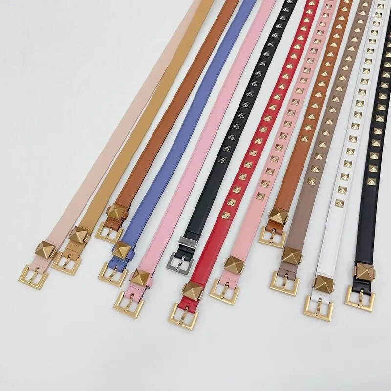 Belts Cow Hide Top Layer Needle 2.0 Taille de ceinture pour femmes avec accessoires de boucle