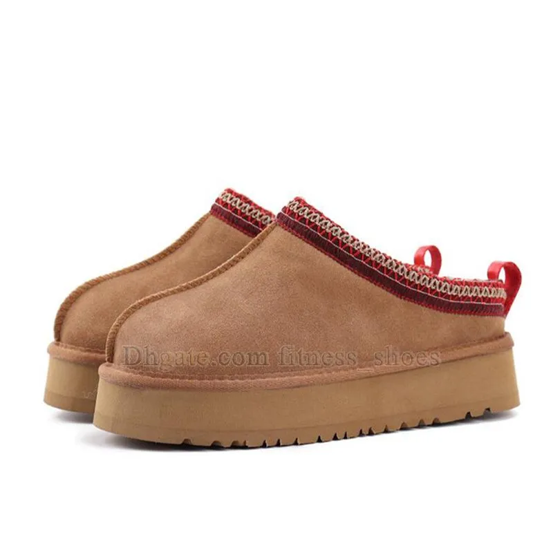 Designer Slippers Woman Platform Sandals Winter House Furry Slides