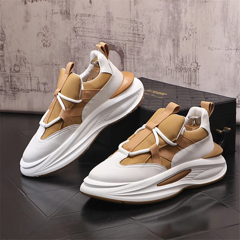 Dress Shoes Fashion Men Causal Designer Sneakers Outdoor Luxury Basketball Platform Comfortable Sports Casual Soft soled 230816