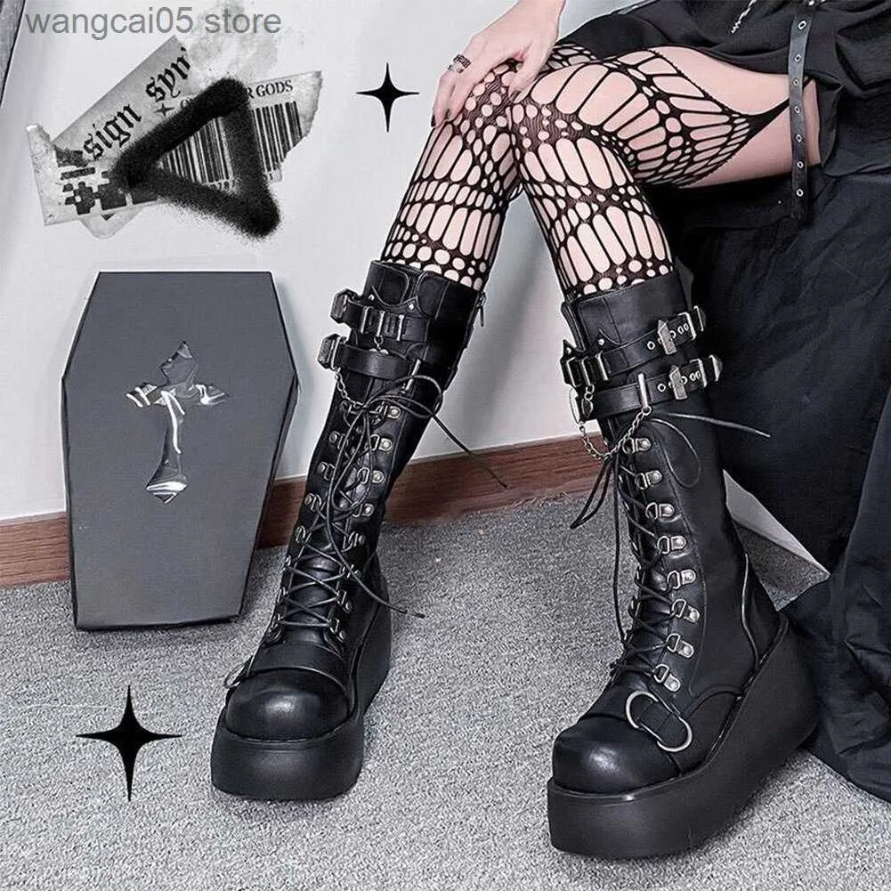 Cheap gothic hotsell platform boots