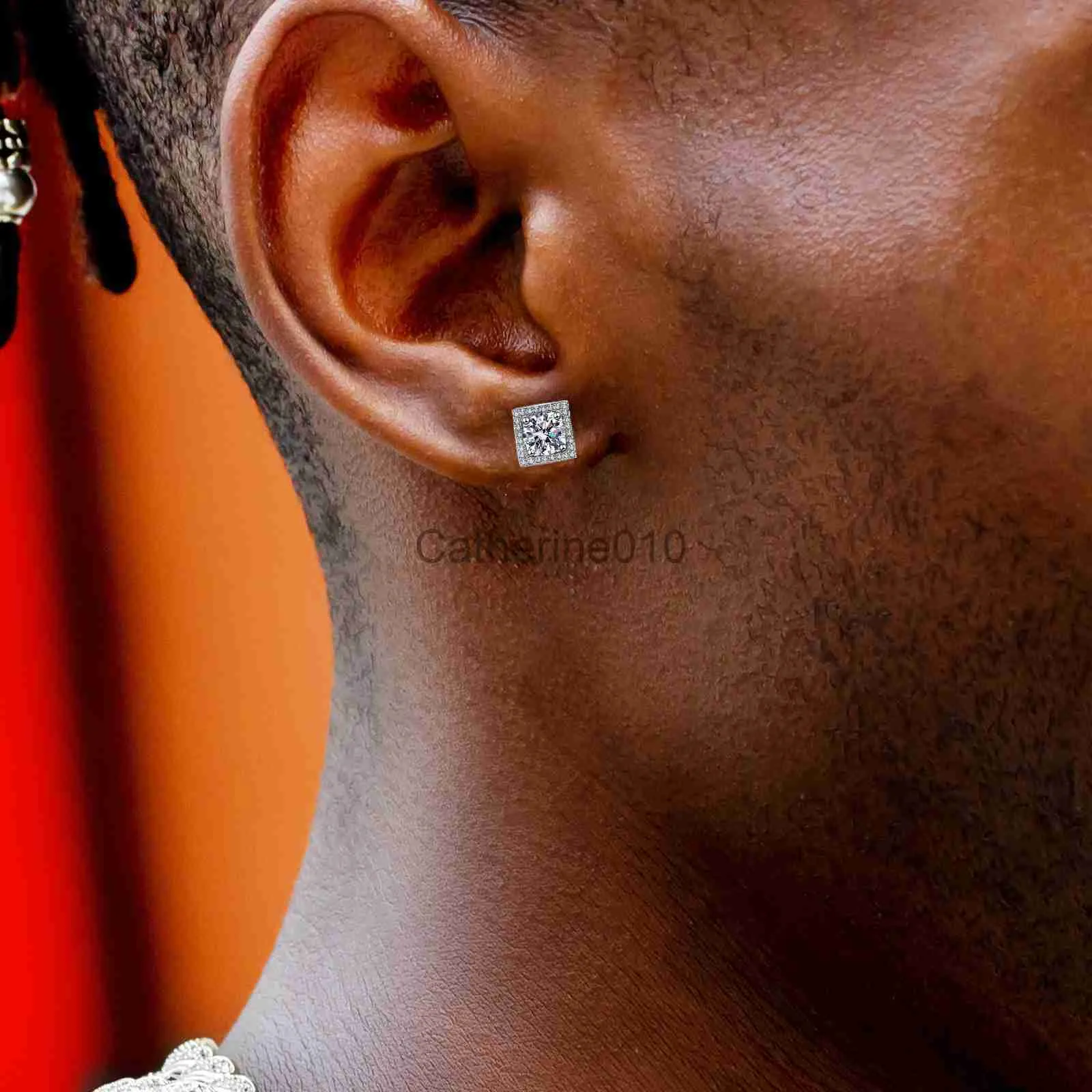 High end mens earrings deals